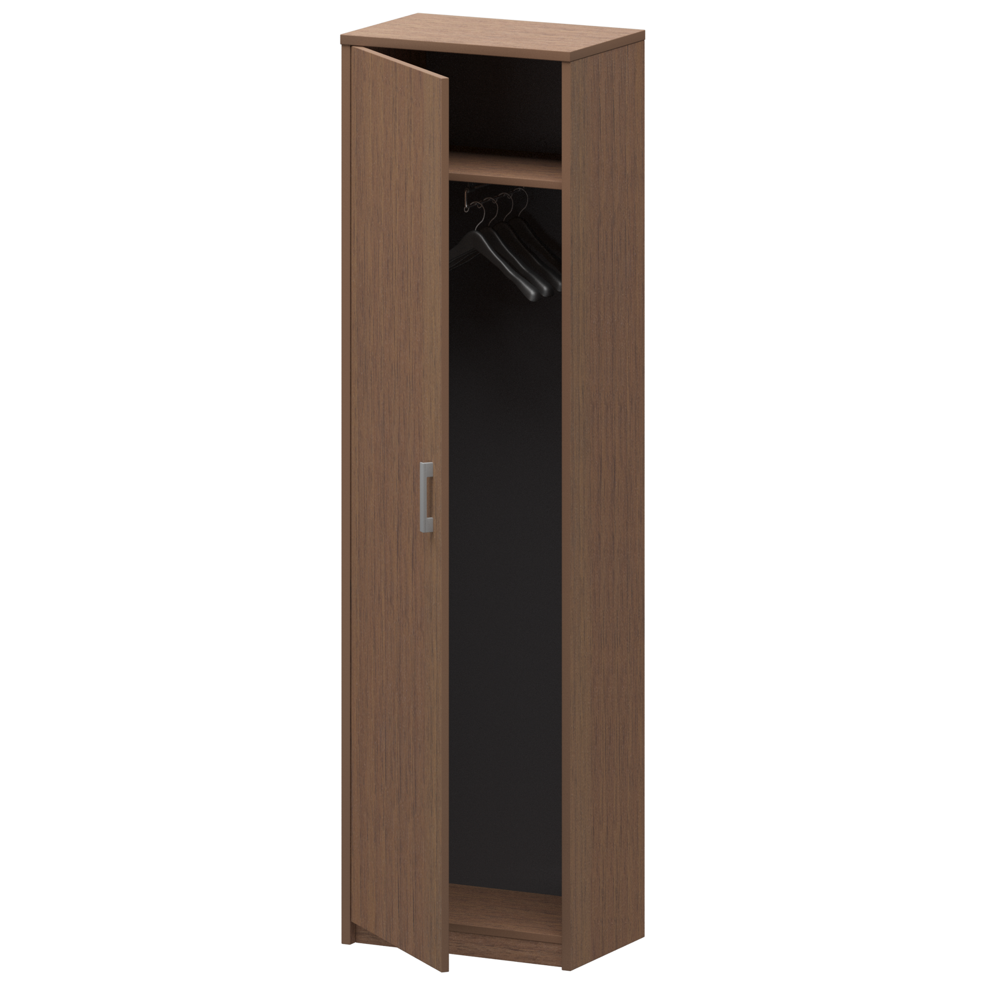 Изображение гардероб узкий арго а-308 орех гварнери